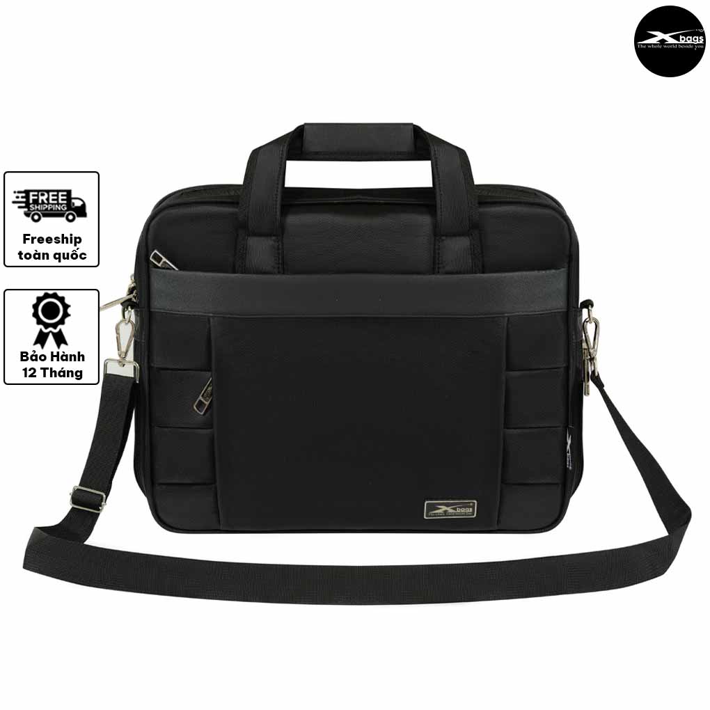 Cặp Doanh Nhân Xbags Expand Pro XB 4002 – Cặp Táp Laptop Cao Cấp, Chống Thấm, Thiết Kế Mở Rộng Tiện Lợi