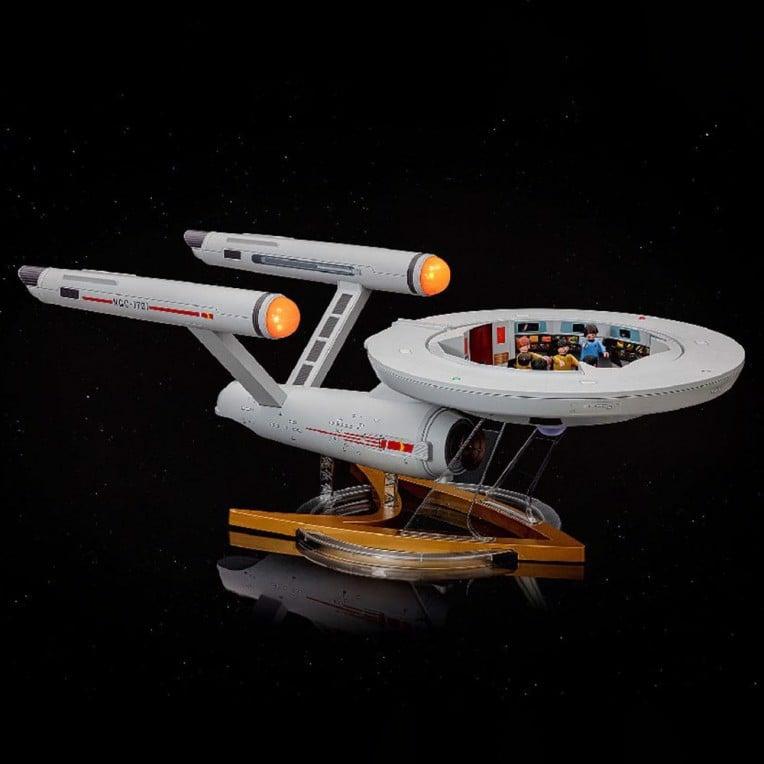 Đồ chơi mô hình Playmobil Trạm du hành vũ trụ Star Trek Enterprise NCC-1701