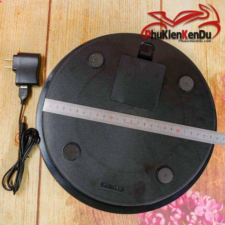 ĐẾ XOAY, BÀN XOAY TRƯNG BÀY SẢN PHẨM BÓNG 30CM DÙNG PIN HOẶC ĐIỆN 220V, TẢI: 5KG