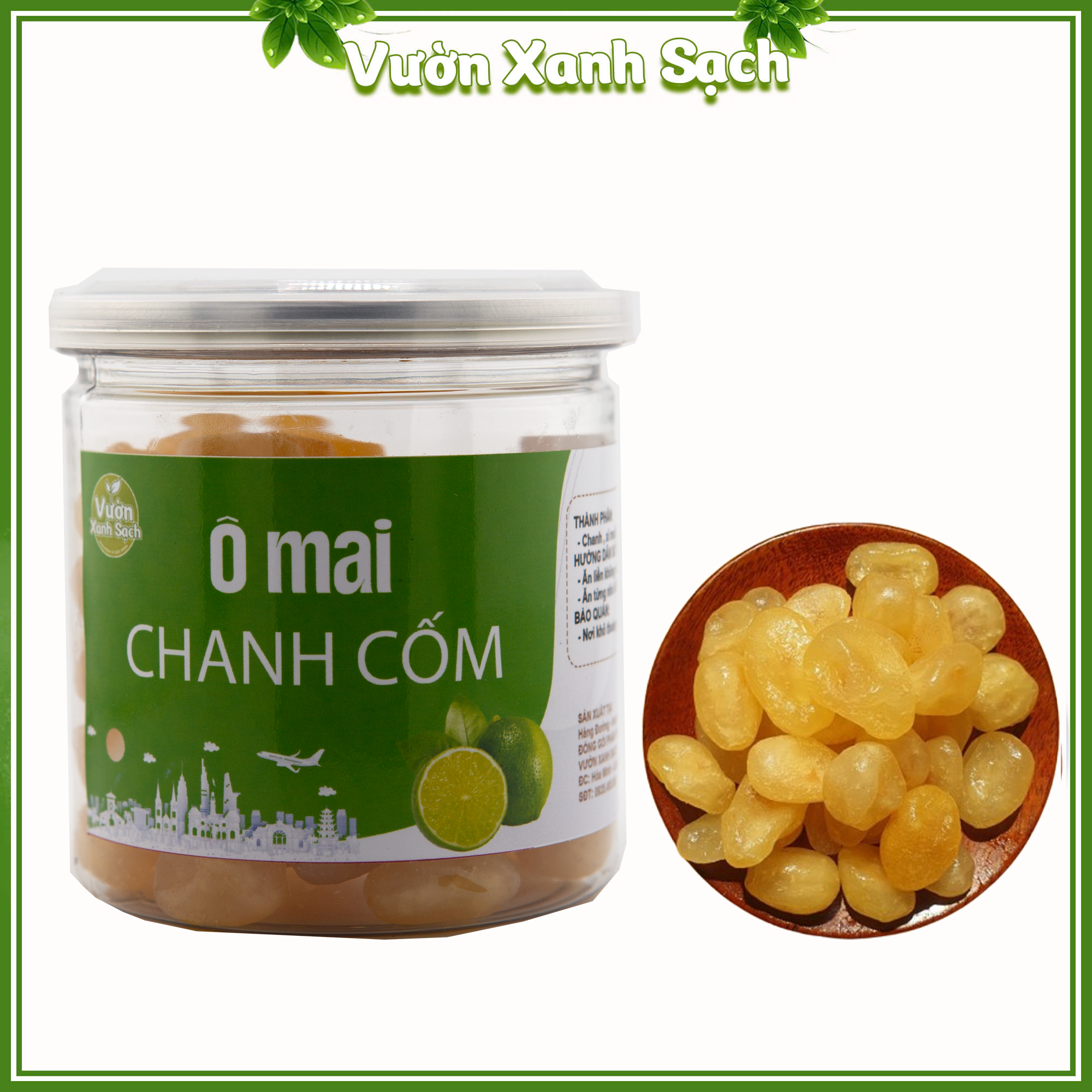 Chanh Cốm Ô Mai - MỨT CHANH BAO TỬ CHUA NGỌT NGON TUYỆT
