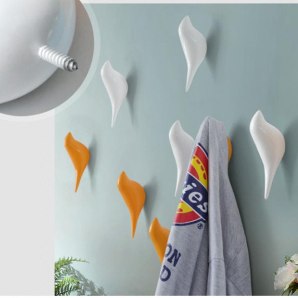 Cute Bird Wall Mounted Over Door Hook Hanger Clothes Coat Bag Holder