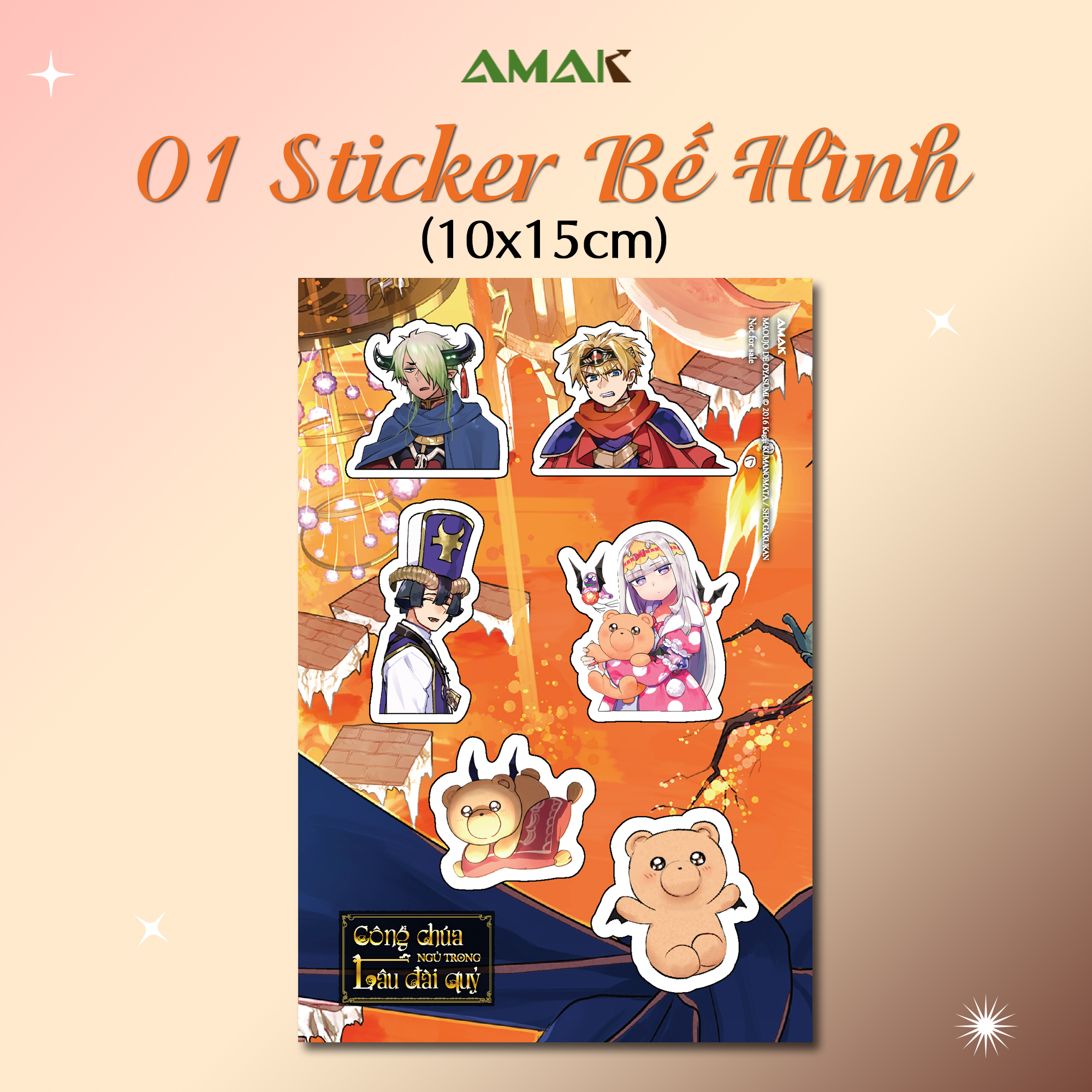 Công Chúa Ngủ Trong Lâu Đài Quỷ - Tập 1 - Amakbooks