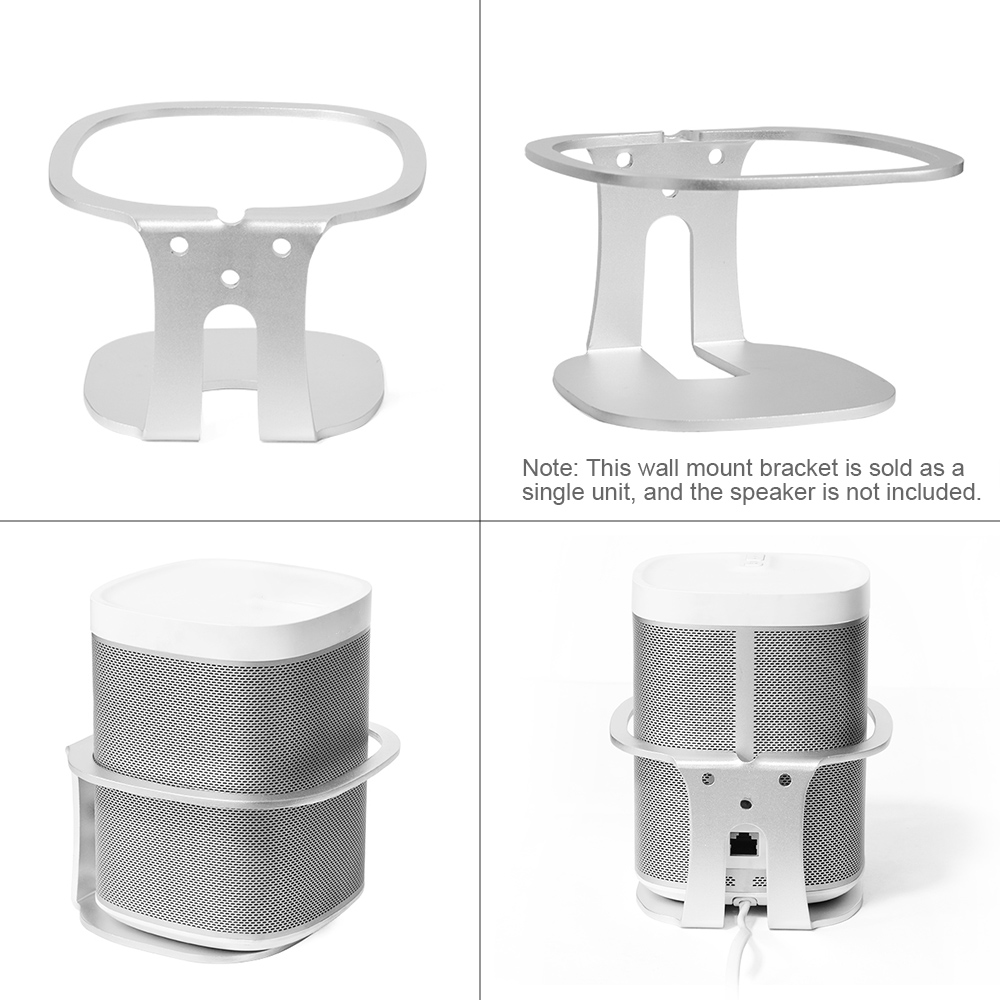 Giá treo treo tường Tương thích với SONOS PLAY: 1 SONOS One SL Giá đỡ bằng nhôm