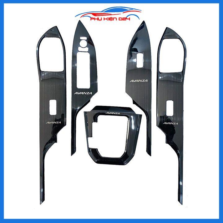 Ốp nội thất cho xe ô tô Avanza 2022-2023 vân Titan bảo vệ chống trầy xước và làm đẹp xe