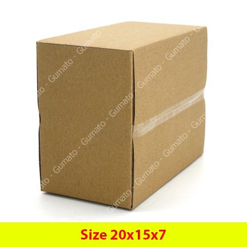 Combo 20 thùng giấy 20x15x7 hộp carton gói hàng Everest