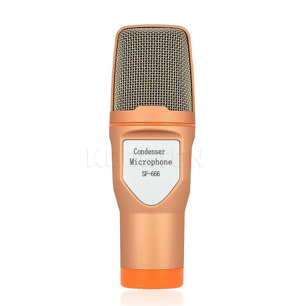 Micro thu âm sf-666 có dây với giắc cắm 3.5mm