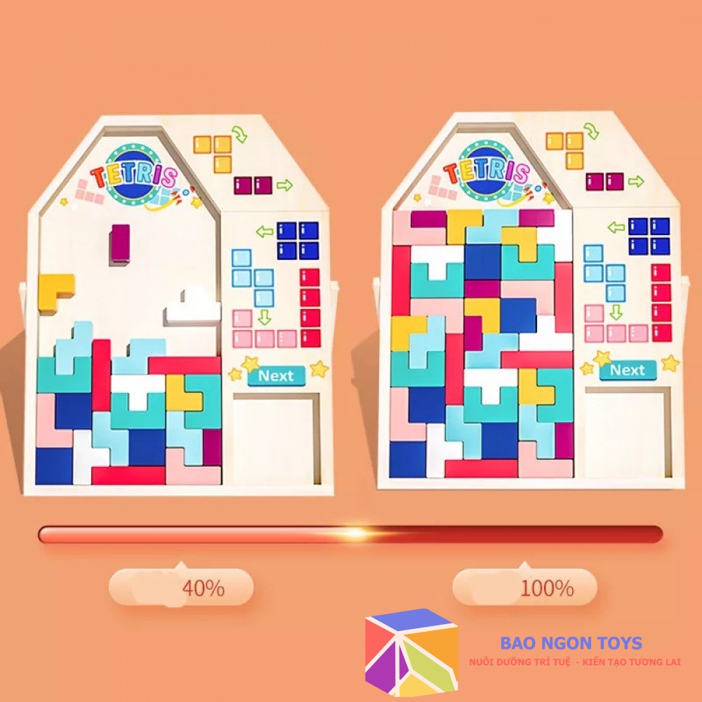 ĐỒ CHƠI XẾP GẠCH TETRIS, XẾP HÌNH TANGGRAM, TRÒ CHƠI CỜ TRÍ TUỆ CỔ ĐIỂN GIÚP PHÁT TRIỂN TRÍ THÔNG MINH CHO BÉ, GIẢI TRÍ CHO NGƯỜI LỚN DG216