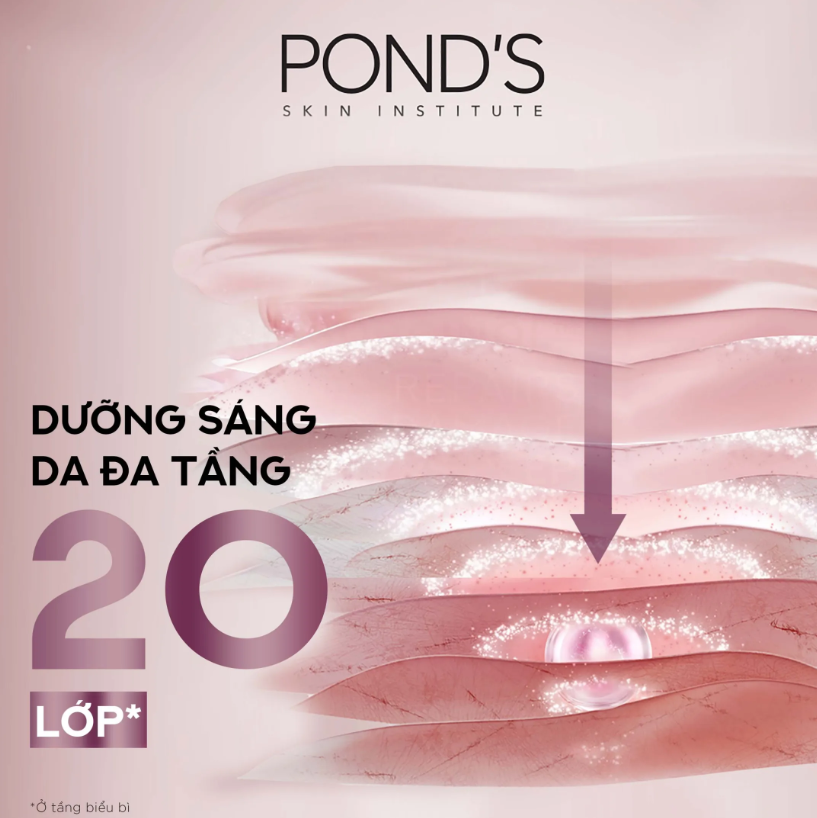 Combo Serum Dưỡng Sáng Mờ Thâm 3D Glow và Kem Dưỡng Ẩm Ngày Đêm Pond's Bright Beauty 30G &amp; 45G x2