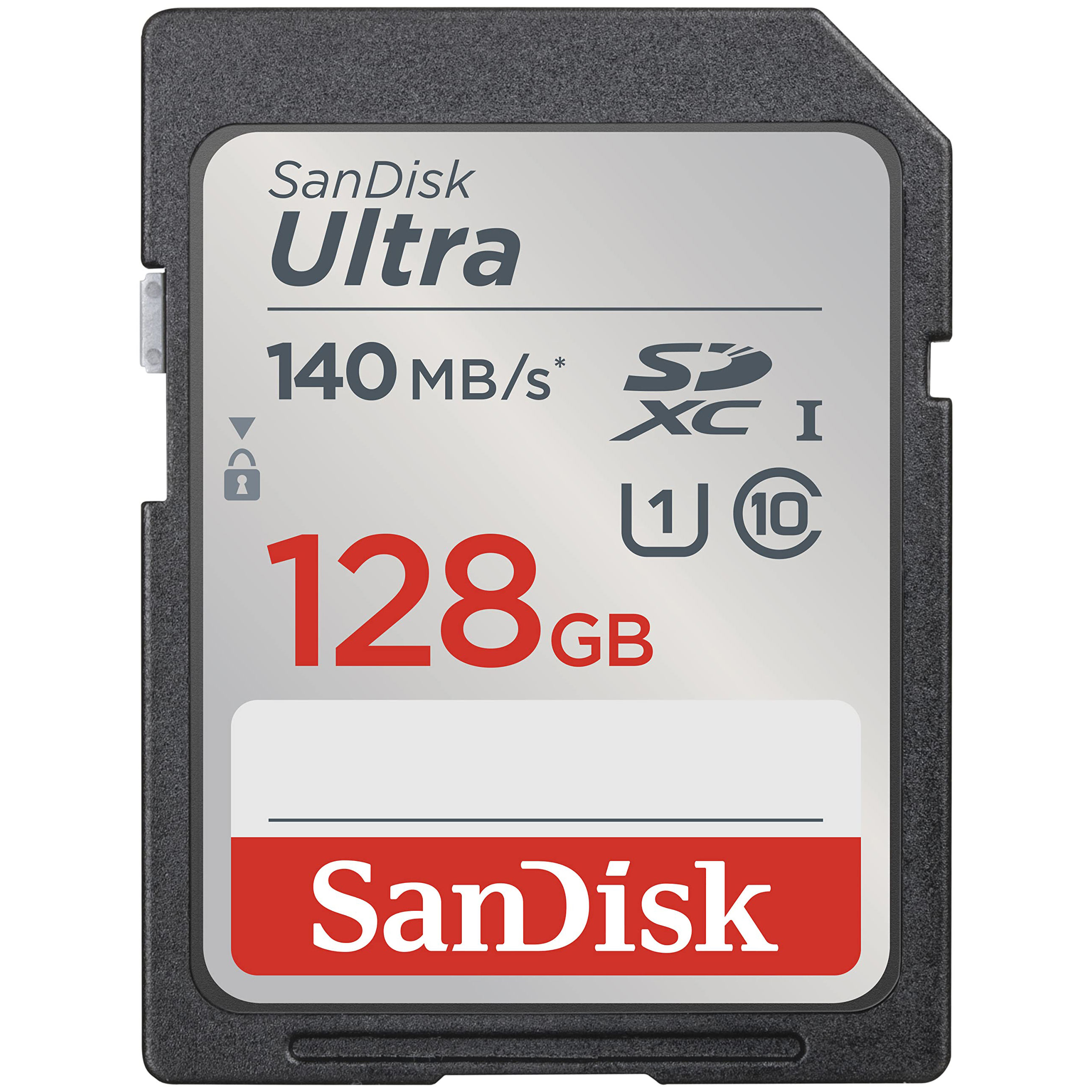 Thẻ nhớ SDXC SanDisk Ultra 140MB/s 128GB - Hàng Nhập Khẩu