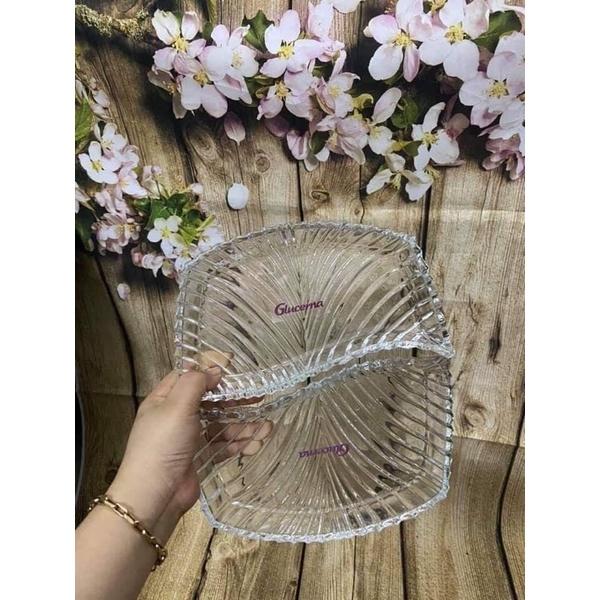 Bộ 2 khay thuỷ tinh