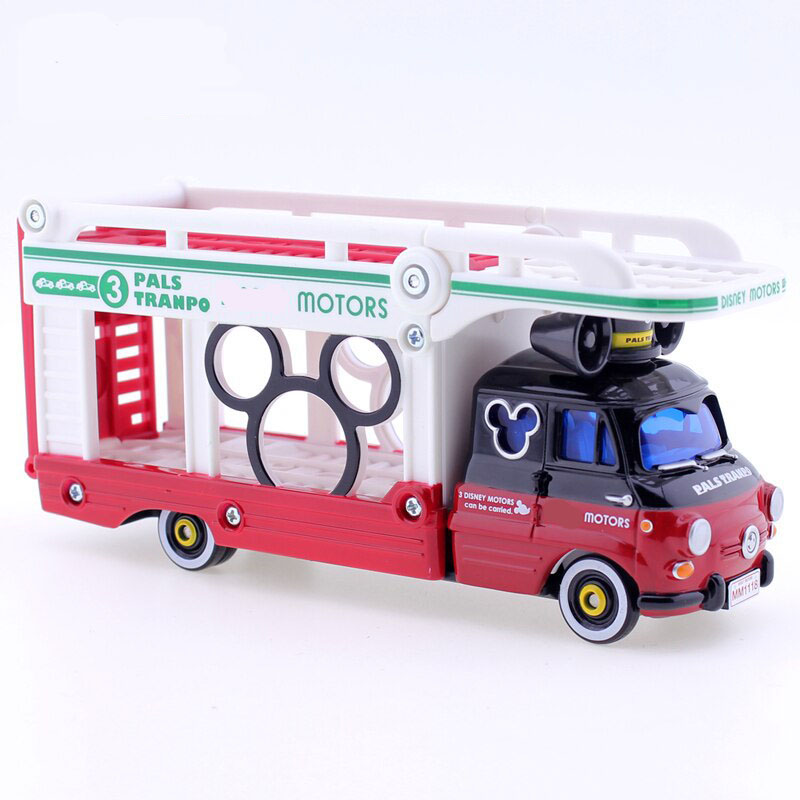 Mô hình Tomica chở Motor Pals Tranpo chuột Mickey