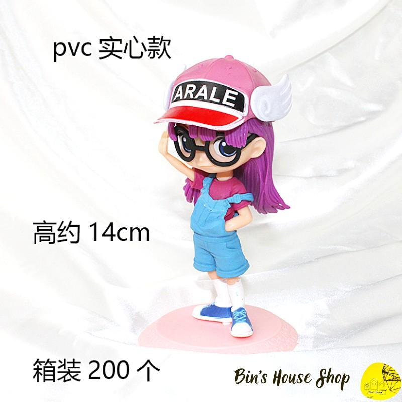 Mô hình đồ chơi Arale trong Phim Hoạt Hình Dr. Độ Sụt Arale cao 14 cm( Shop hỗ trợ gói quà)