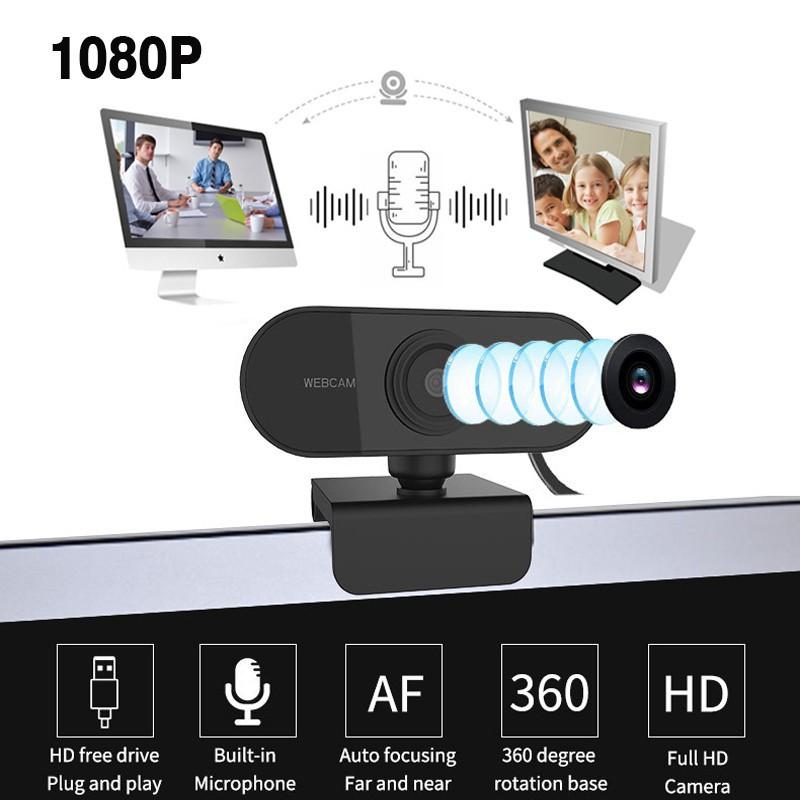 Full HD Webcam webcam máy tính xách tay 1080P Có micrô Web cam