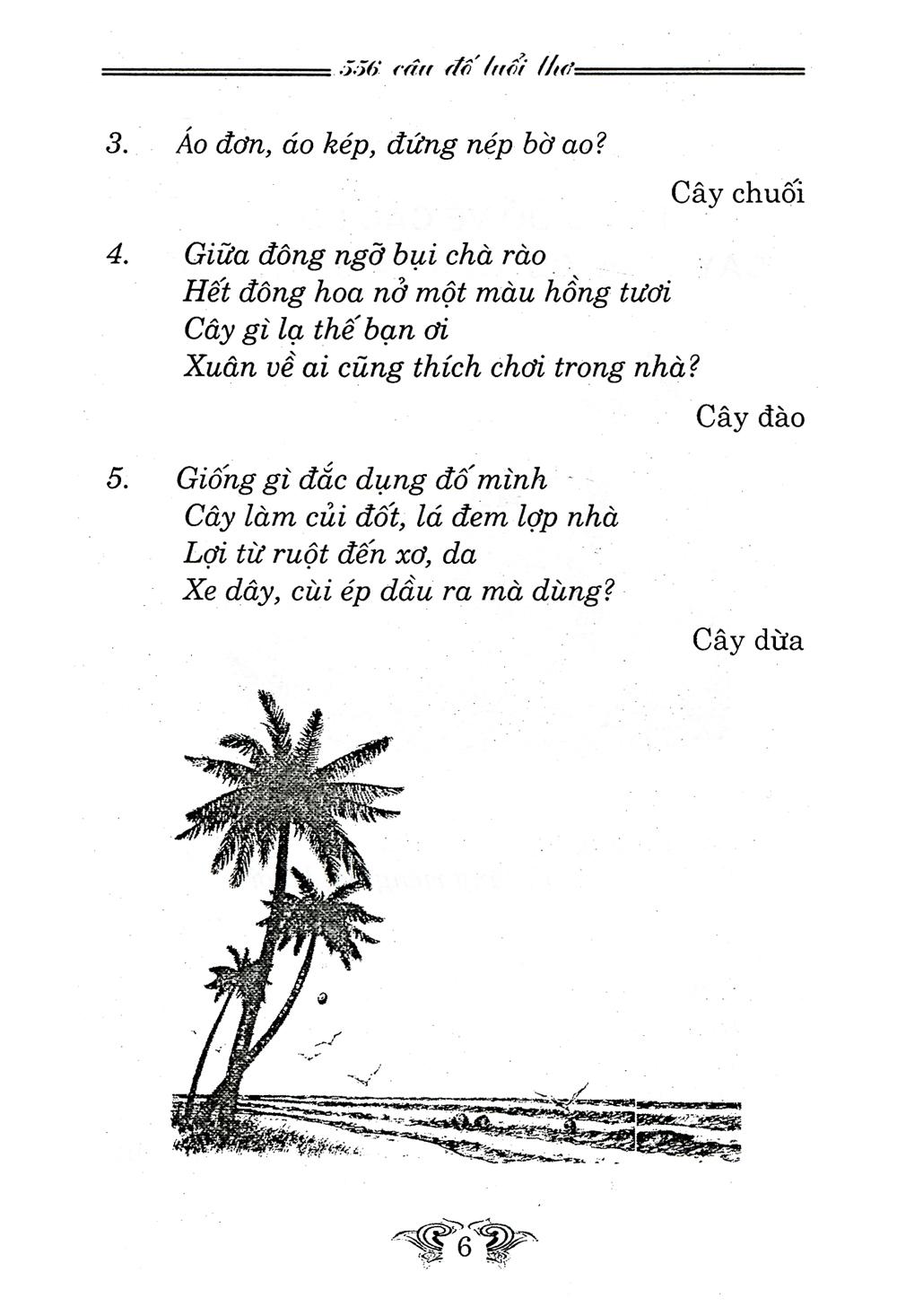 Câu Đố Tuổi Thơ