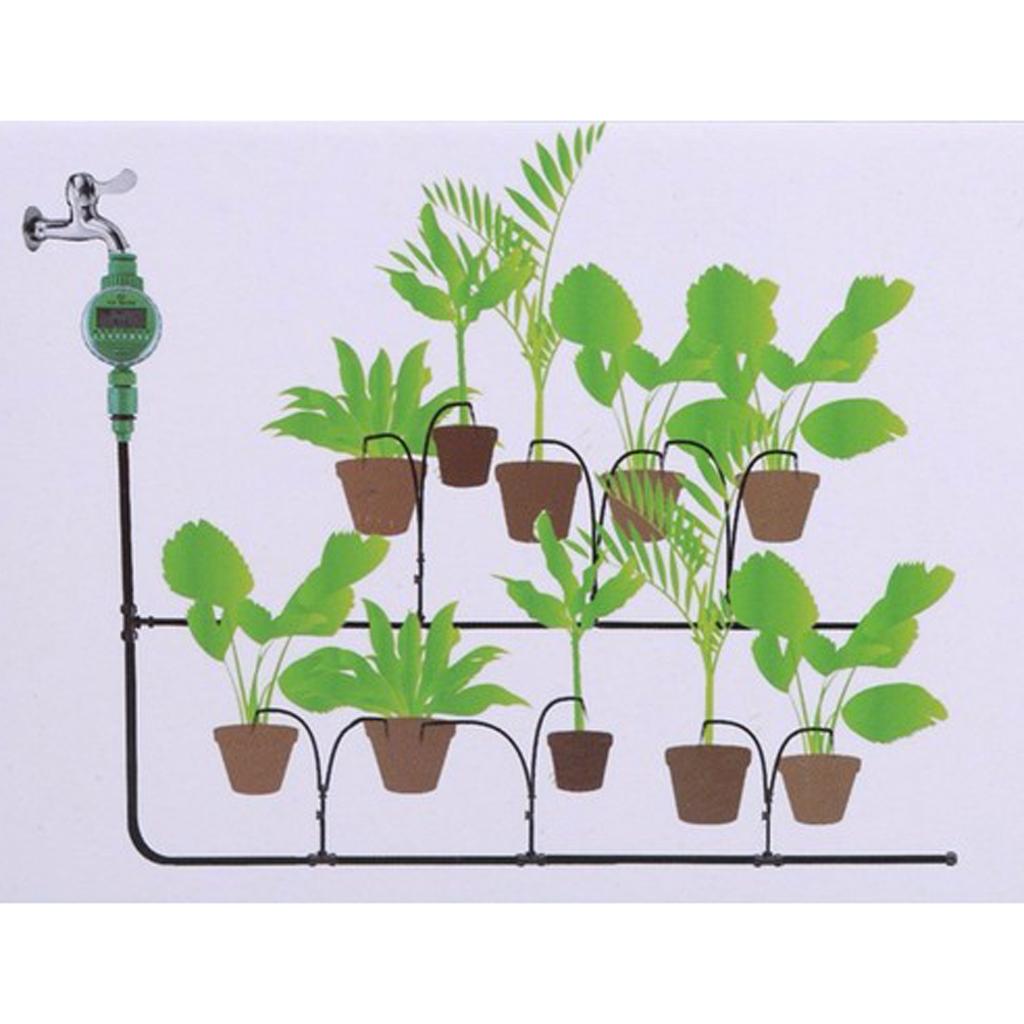 Intelligent Irrigation Water Timer Saver Lawn Sprinkler Controller 16Time