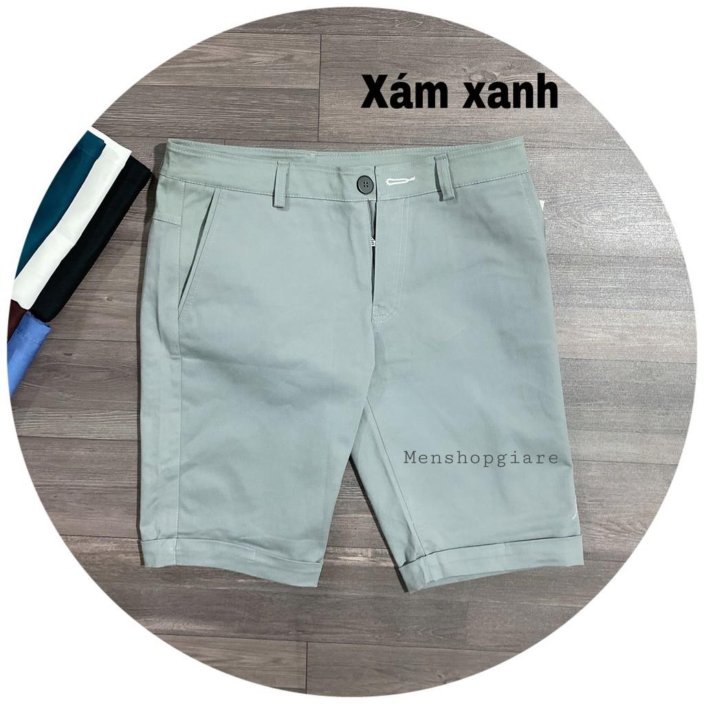 SHORT KAKI NAM CO GIÃN - HÌNH THẬT