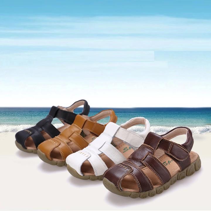 ️ Dép sandal rọ chíp chíp đế mềm cho bé trai, dép rọ cho bé trai 20911 size 26-37