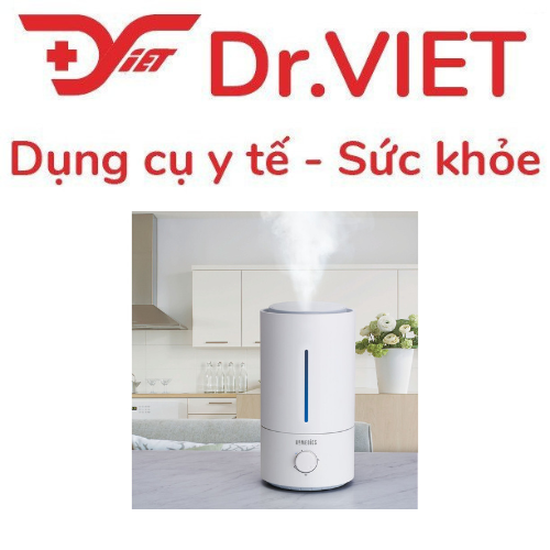 Máy tạo ẩm công nghệ siêu âm , kèm khay xông tinh dầu UHE-CMTF20 HoMeDics Npp Gia Hưng Gruop - Hàng chính hãng