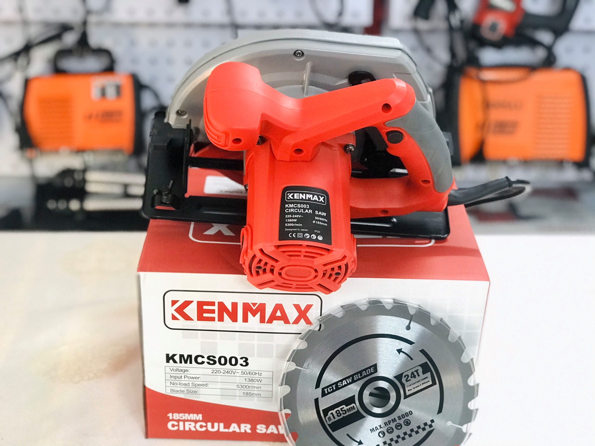 Máy cưa gỗ 185mm 1300W Kenmax KMCS003