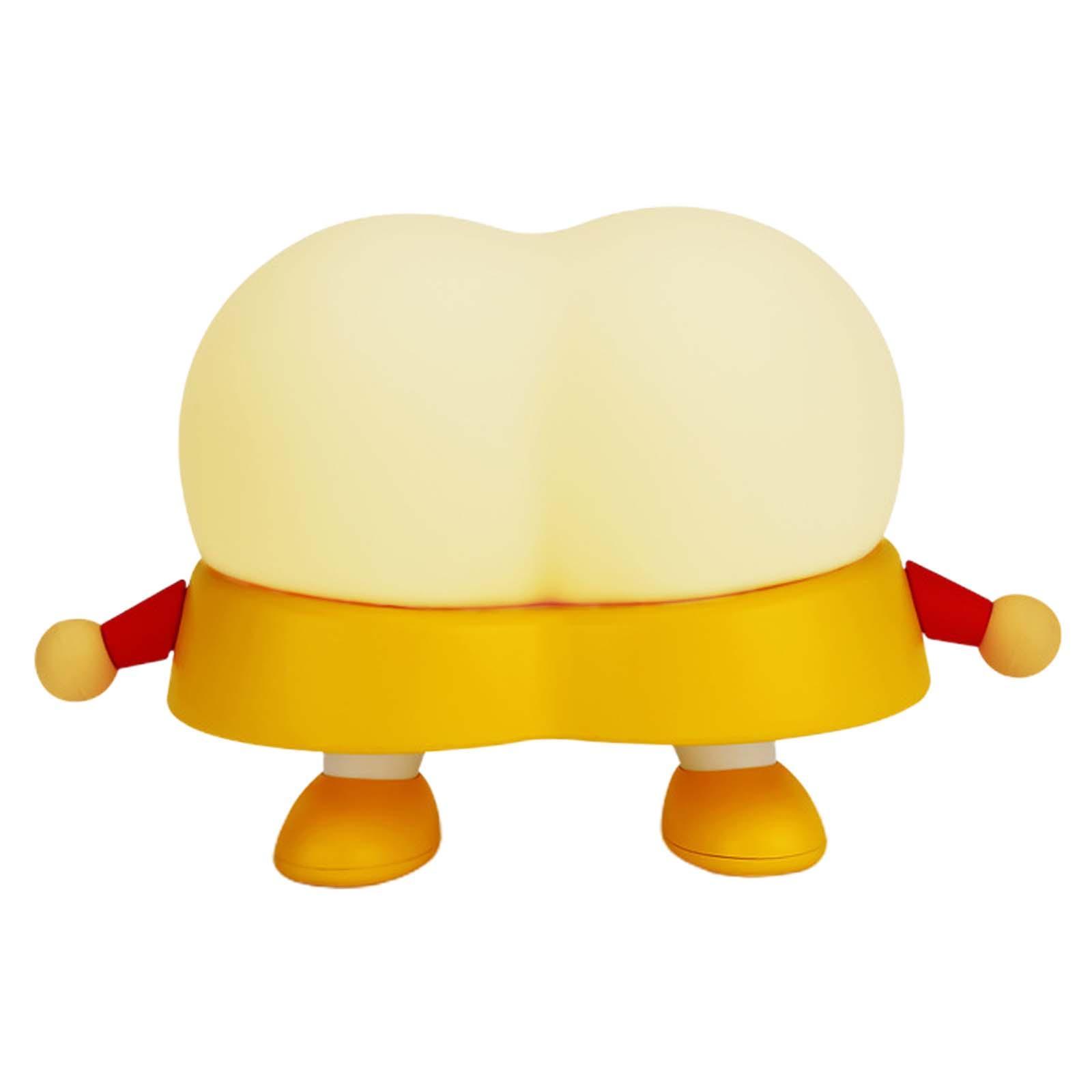 LED Night Light Silicone Adjustable Cartoon Lamp for Bedside Kids NightStand