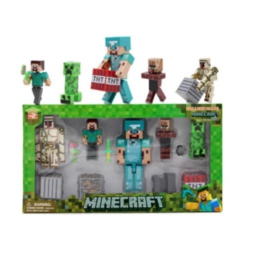 Combo mô hình steve minecraft đồ chơi