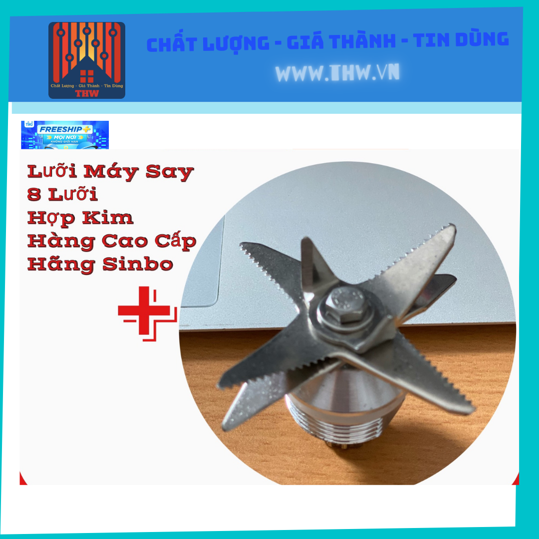 |THW| 8 Lưỡi máy xay và trục