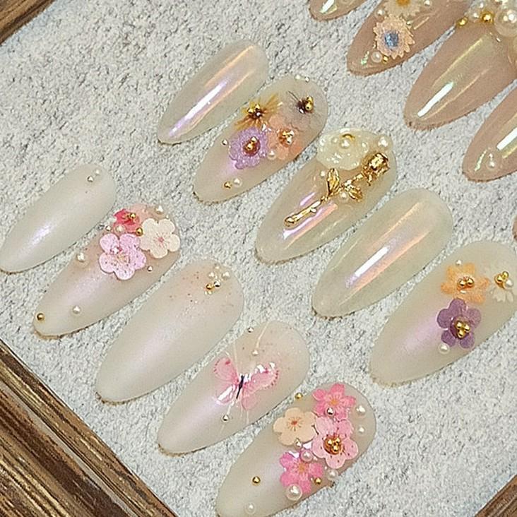 Set 6 Hủ Hoa Gỗ Đắp Ẩn