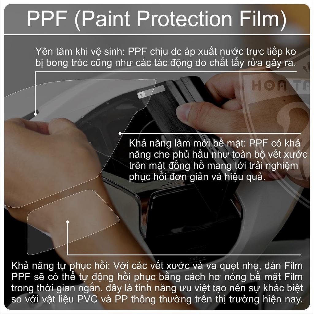 Miếng dán PPF bảo vệ mặt đồng hồ xe Honda SH PPF chống trầy xước màn hình SH