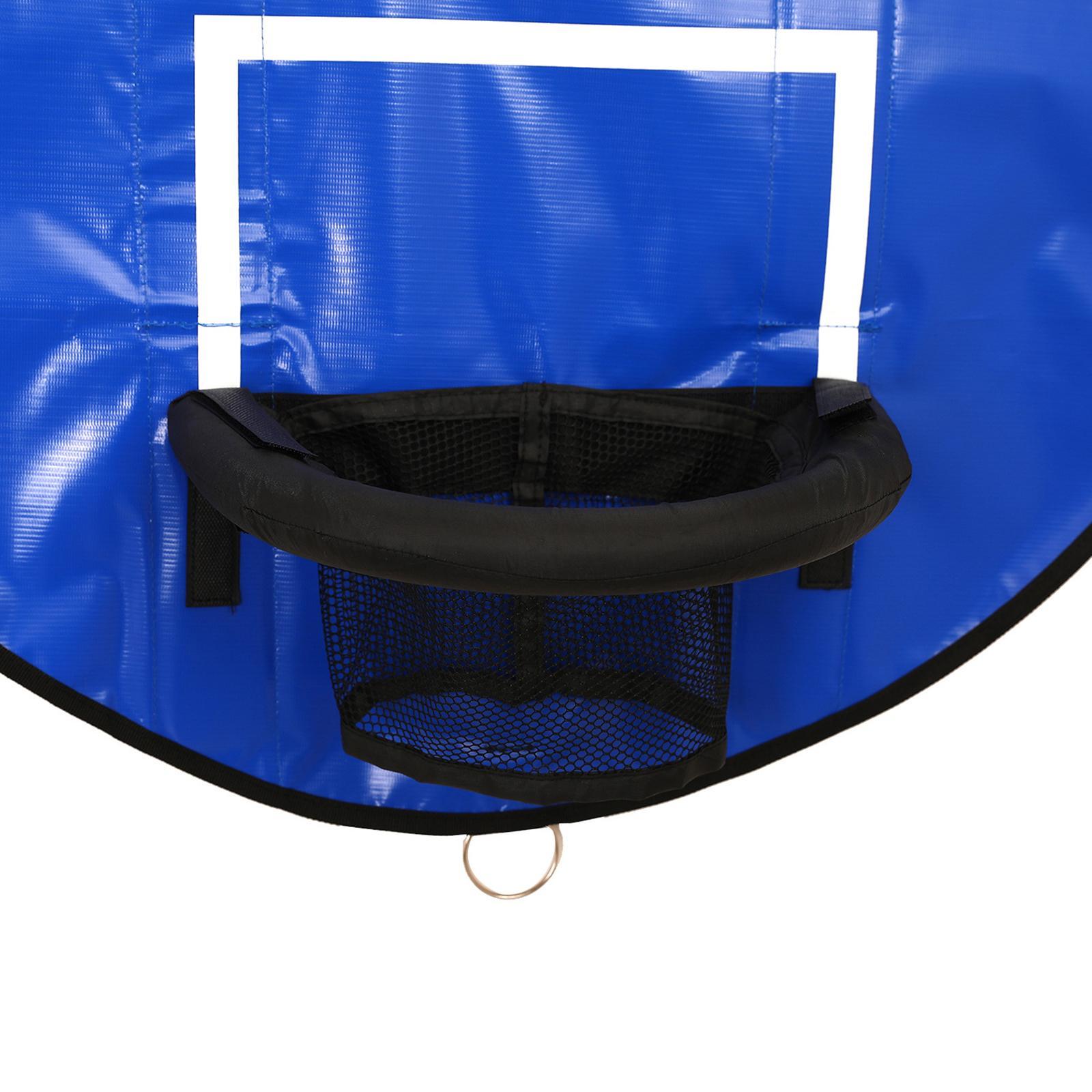 Universal Trampoline Basketball Hoop, with Pump and Mini Basketball, Mini Basketball Hoop for Trampoline for Indoor Outdoor Playing Gifts