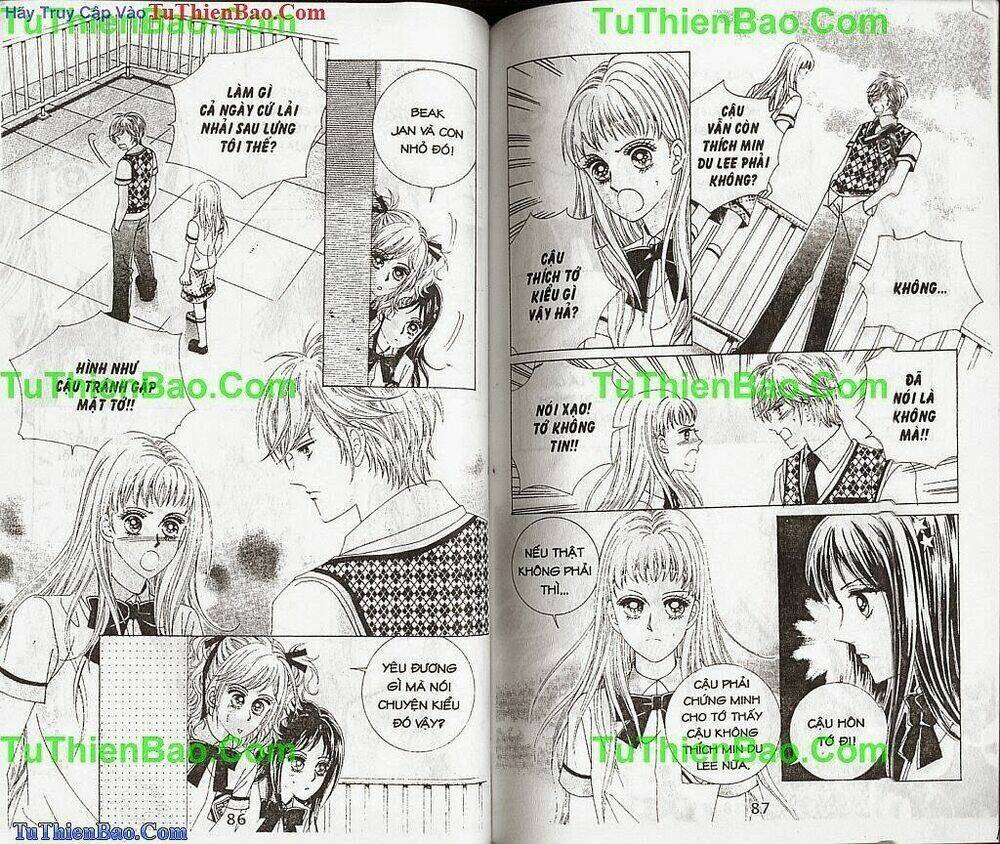 tiểu tử quậy bản đẹp - become habituated to kiss chapter 11 45