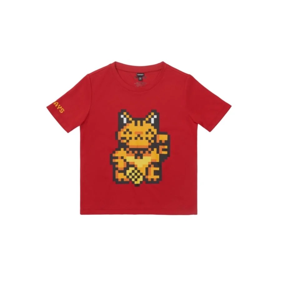 ÁO THỂ THAO THỜI TRANG ONWAYS  KHÁNG KHUẨN TRẺ EM 8 BIT GRAPHIC T-SHIRT K13034 KID