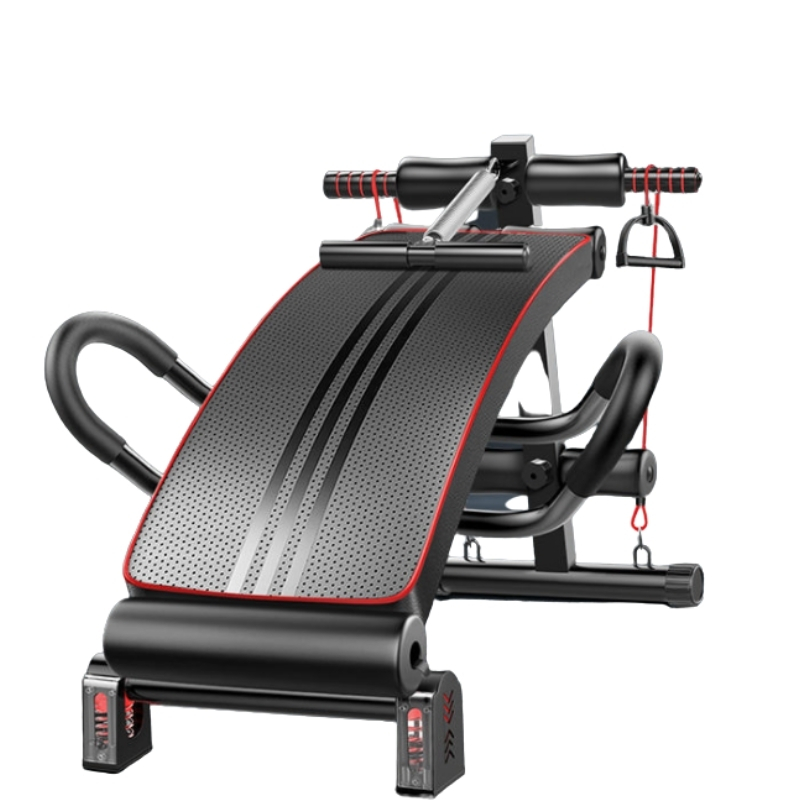 Ghế cong tập bụng đa năng AD177 hỗ trợ nhiều bài tập gym tại nhà hiệu quả hệ thống giảm chấn giúp tập gym an toàn hơn
