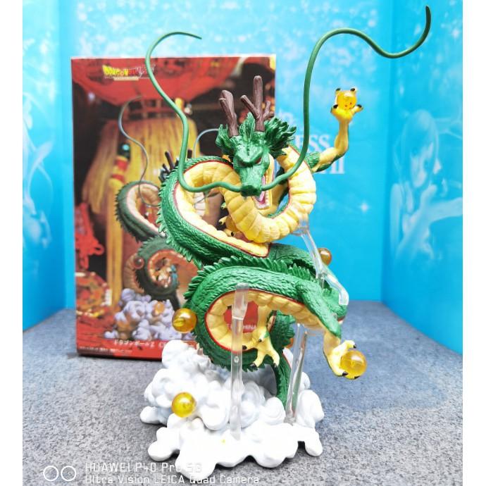 Mô hình 7 viên ngọc rồng Dragon ball rồng thiên trái đất Shenron màu đậm sắc nét rất đẹp 15cm