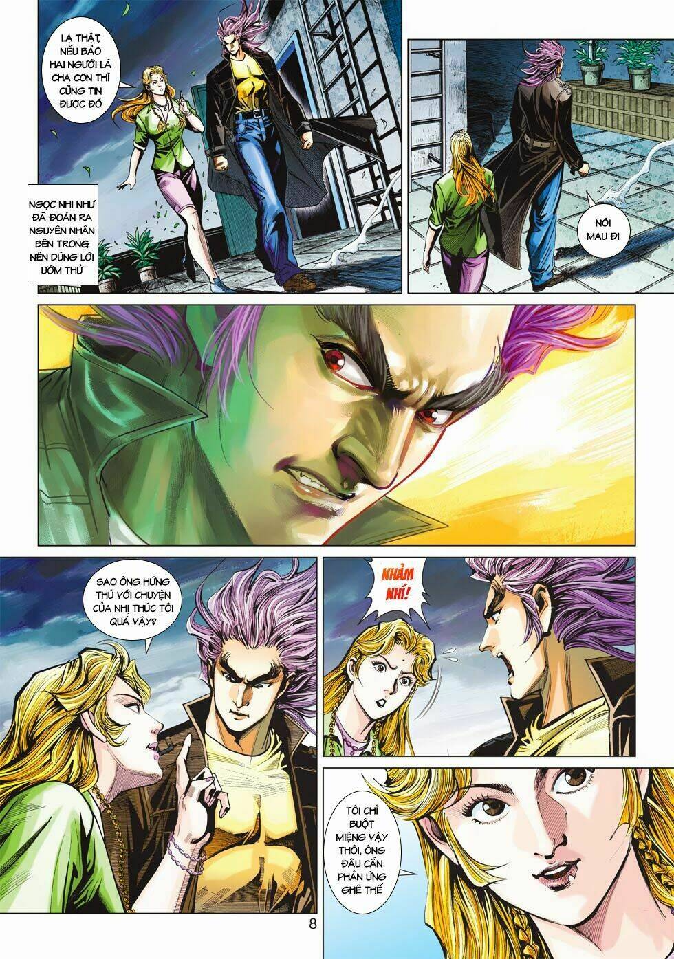 tân tác long hổ môn chapter 438 8