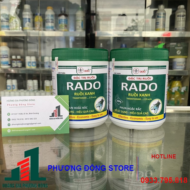 Thuốc diệt ruồi hiệu quả cao Rado ruồi xanh-500g