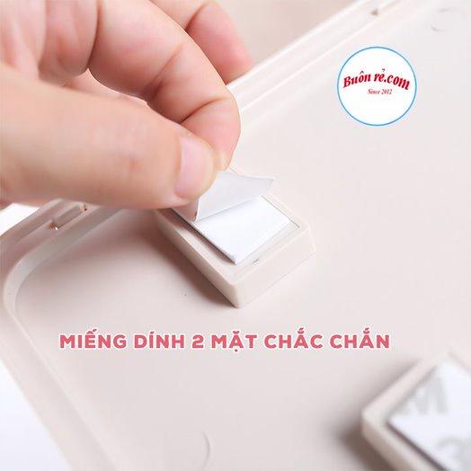 Hộp đựng túi nilong, túi đựng rác dán tường Việt Nhật - Hộp rút túi nilong gắn tường tiện dụng