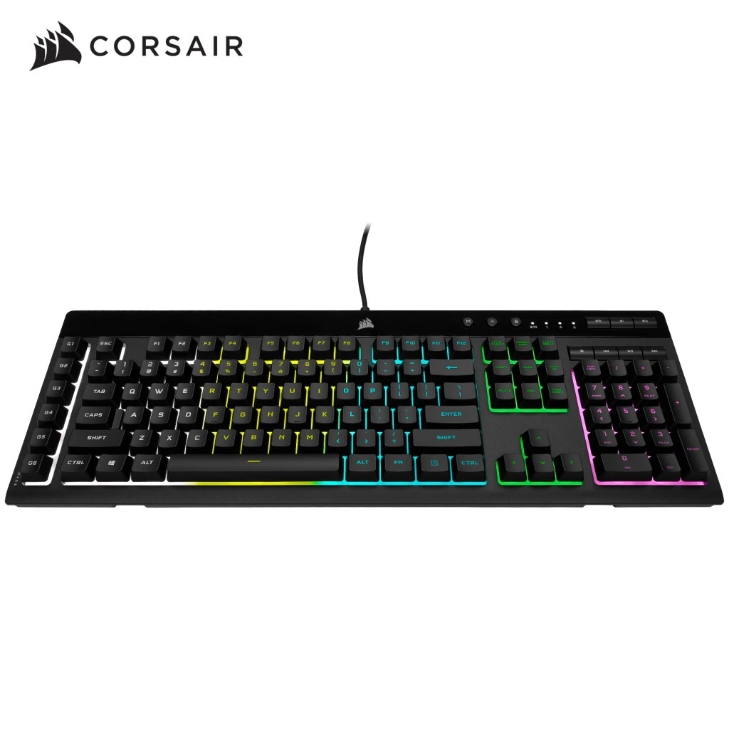 Bàn phím có dây Corsair K55 Pro Lite RGB - Hàng chính hãng