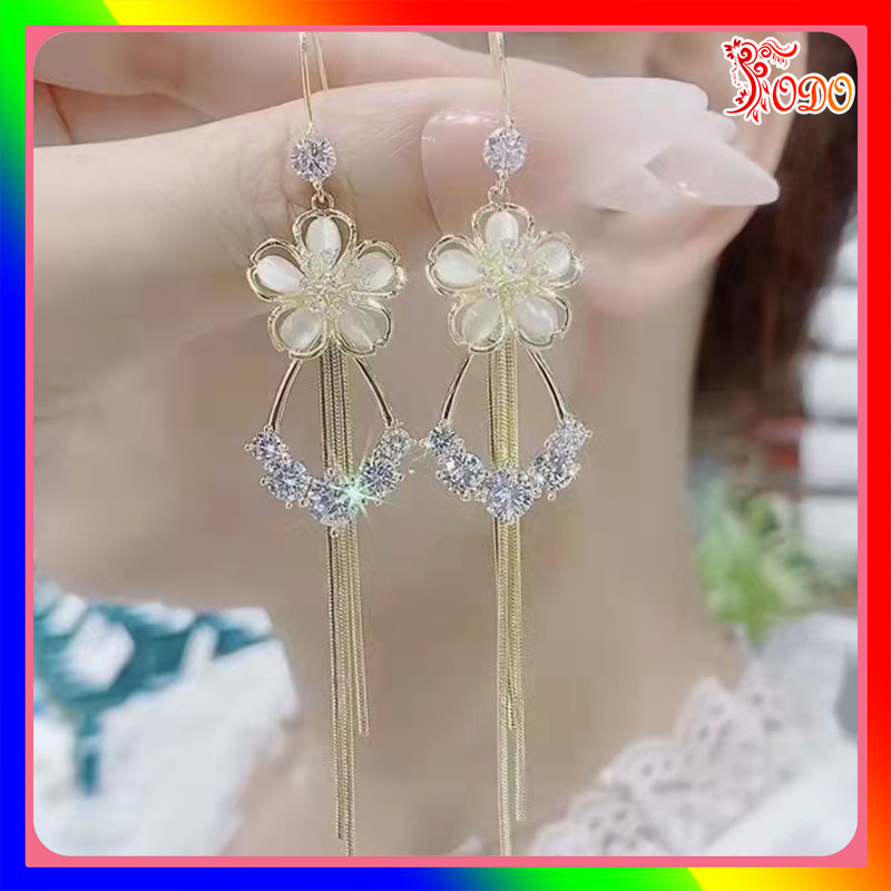 Bông tai kiểu đi dạo sang chảnh lấp lánh xuân hè thanh lịch xu hướng mới GD814 đi học sành điệu - [Thời Trang ToDo]