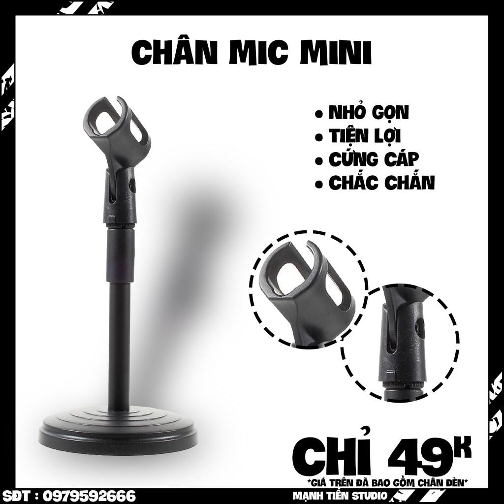 Bộ micro thu âm C7 hát karaoke, livetream fb, bigo + chân đỡ micro để bàn - giá rẻ nhất