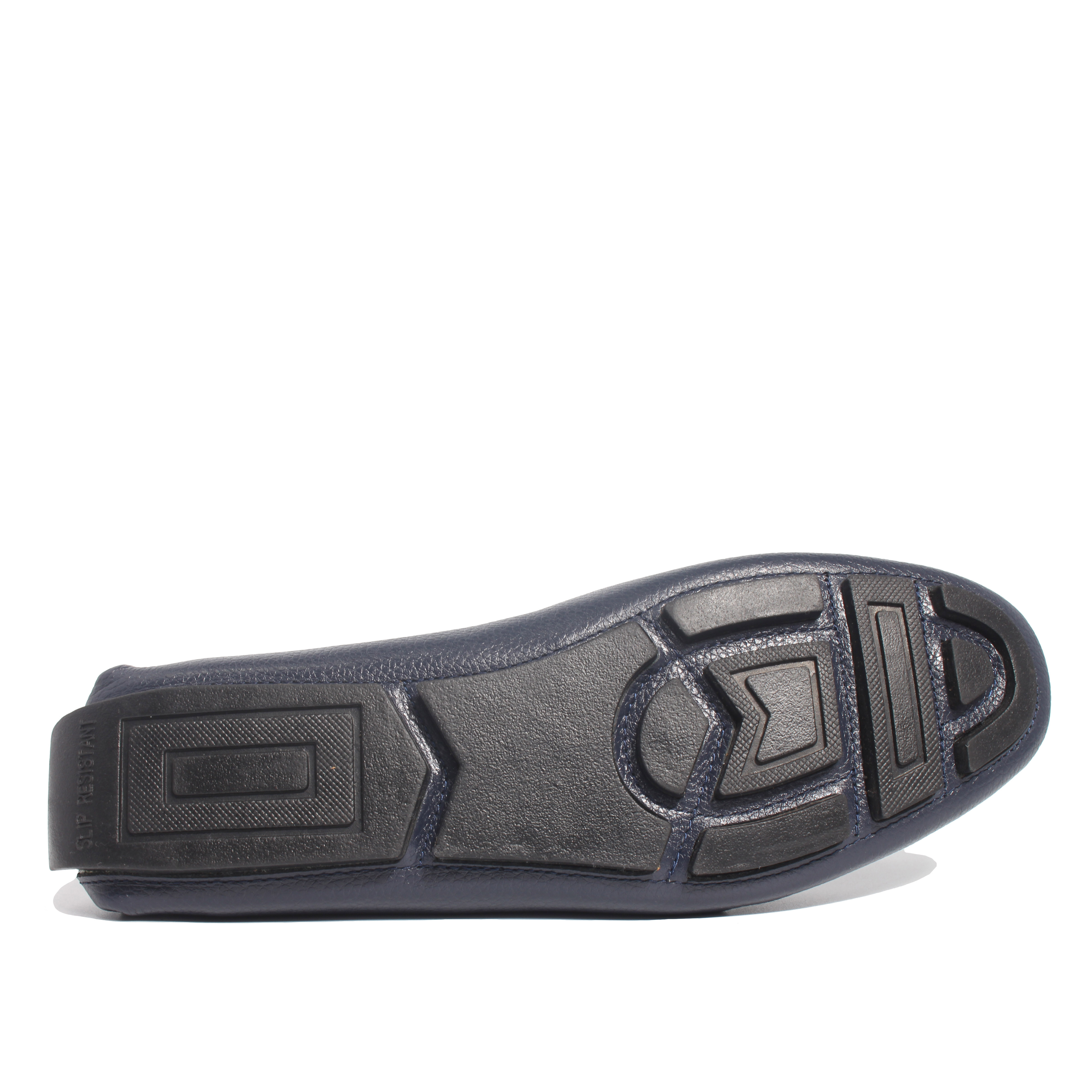 Giày MICHILUX Da Bò Thật Chính Hãng Horse Bit Moccasin CIEHM Màu Xanh Navy