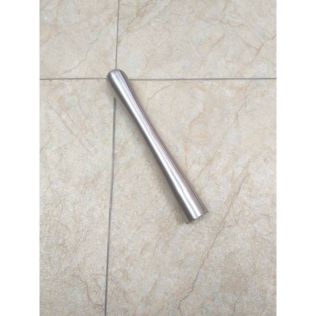 Chày bar inox nguyên cây ( muddler inox )