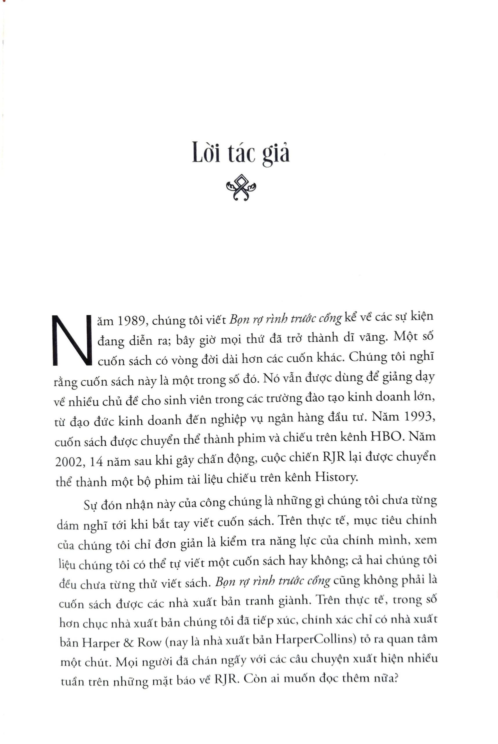 Sách Barbarians At The Gate - Bọn Rợ Rình Trước Cổng