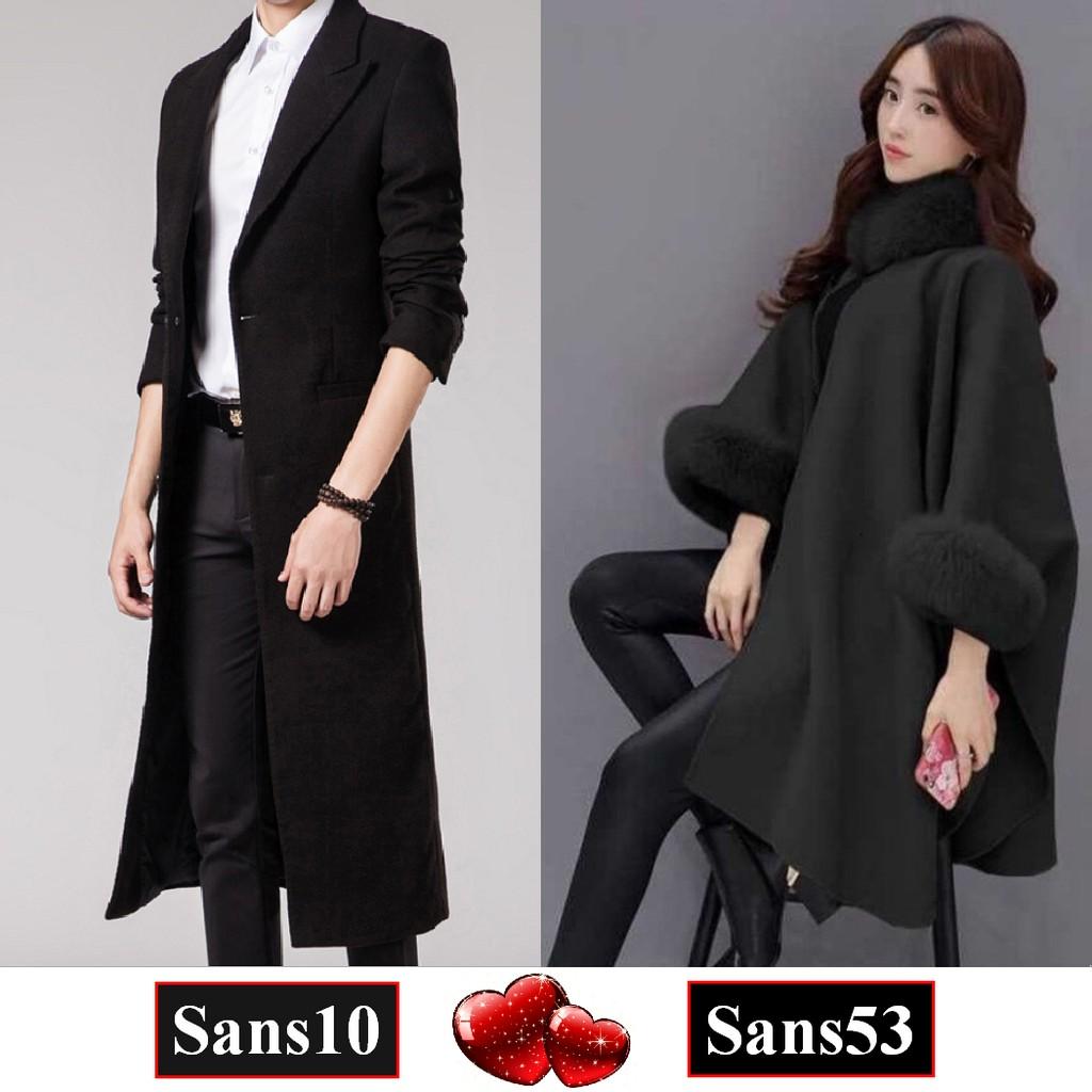 Áo Khoác Dạ Nữ Áo Dạ Cặp Đôi Nam Nữ Sans53 Sans Shop - Giá Tiki Khuyến Mãi:  639,000Đ - Mua Ngay! - Tư Vấn Mua Sắm & Tiêu Dùng Trực Tuyến Bigomart