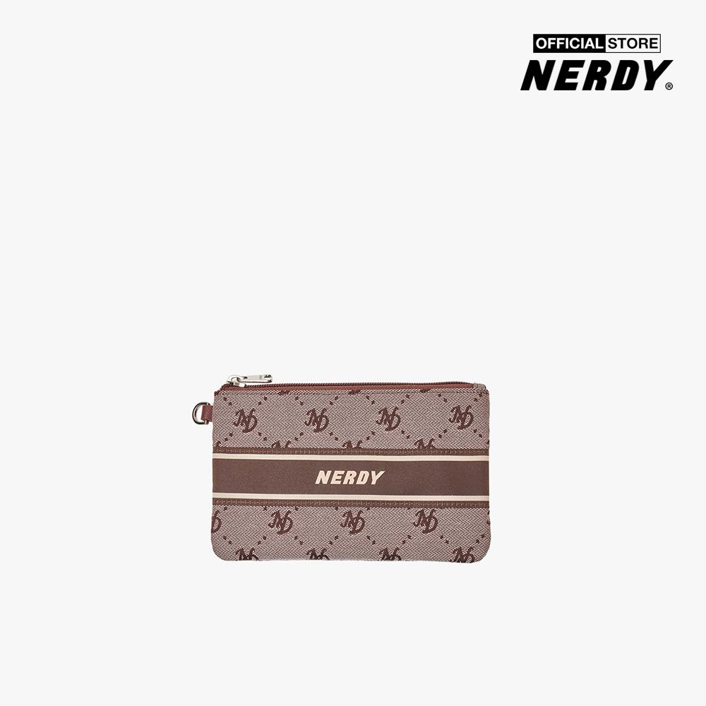 NERDY - Túi tote phom chữ nhật Monogram PNEF22AA06
