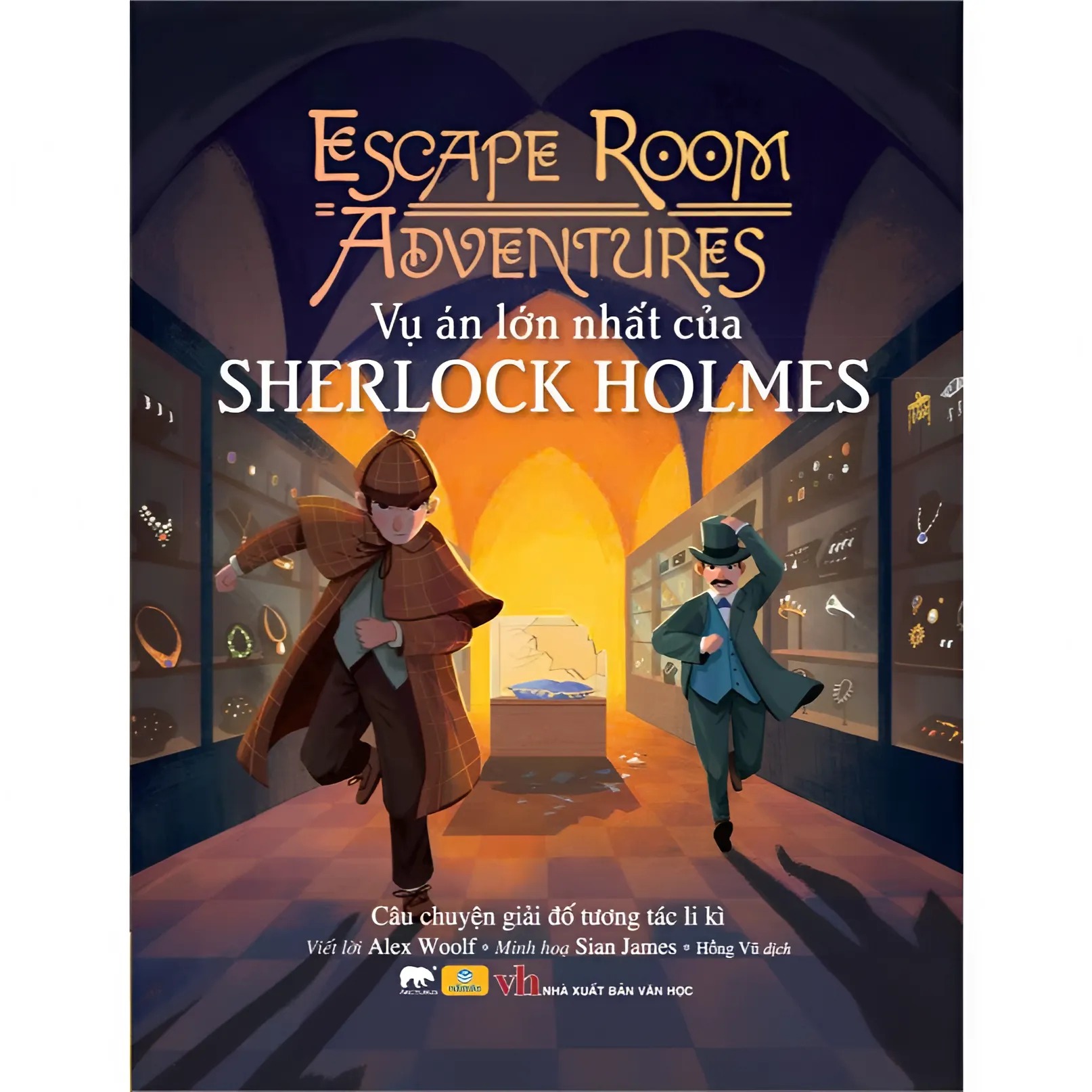 Sách - Vụ Án Lớn Nhất của Sherlock Holmes - Escape Room Adventures - ndbooks