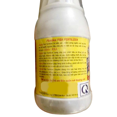CHAI 100 ML / 1 LÍT - ĐẠM CÁ ALASKA - PHÂN BÓN HỮU CƠ VI SINH - SẢN XUẤT TỪ BỘT CÁ VÀ TẢO BIỂN TỰ NHIÊN - CUNG CẤP DINH DƯỠNG, AMINO ACID