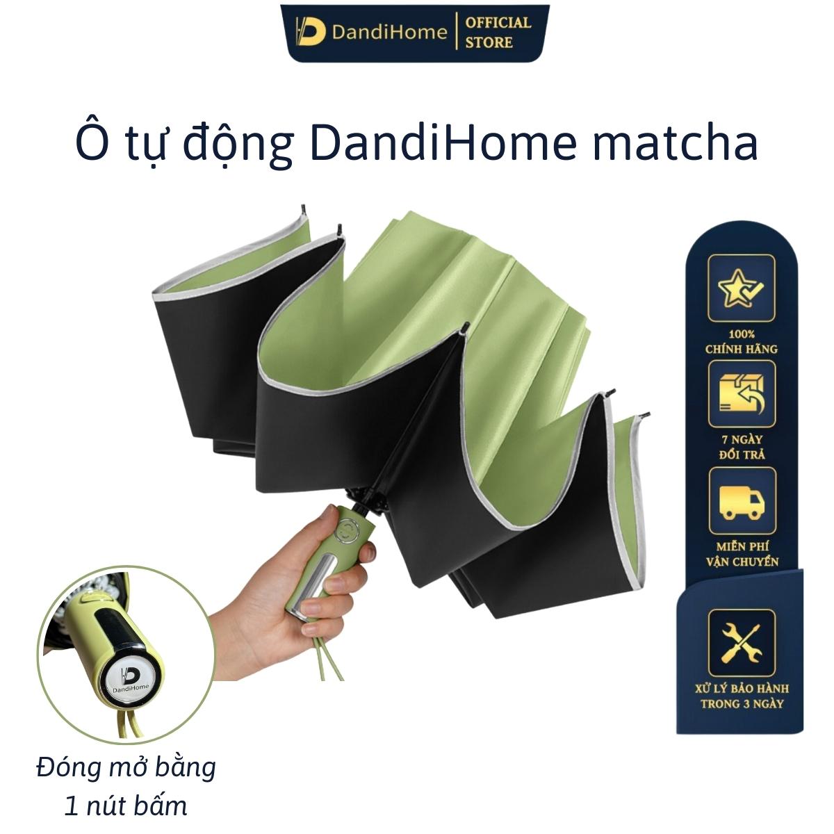 Ô (dù) tự động DandiHome thế hệ mới 2023 cao cấp để đi nắng, che mưa