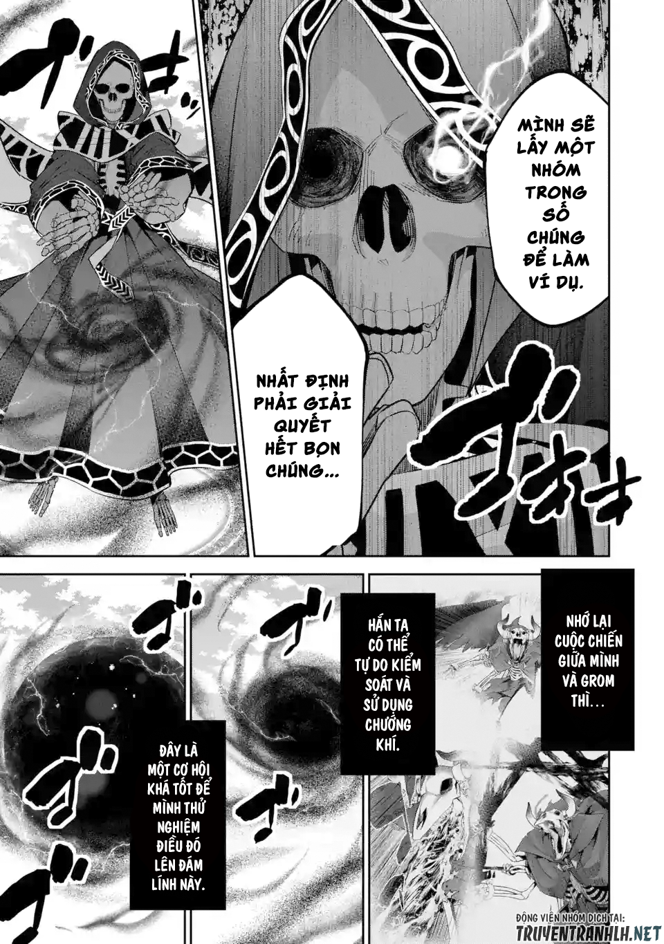 tôi, hiền nhân bị xử tử hình, đã được tái sinh lại thành một lich, và chiến tranh xâm lược bắt đầu chapter 5 7