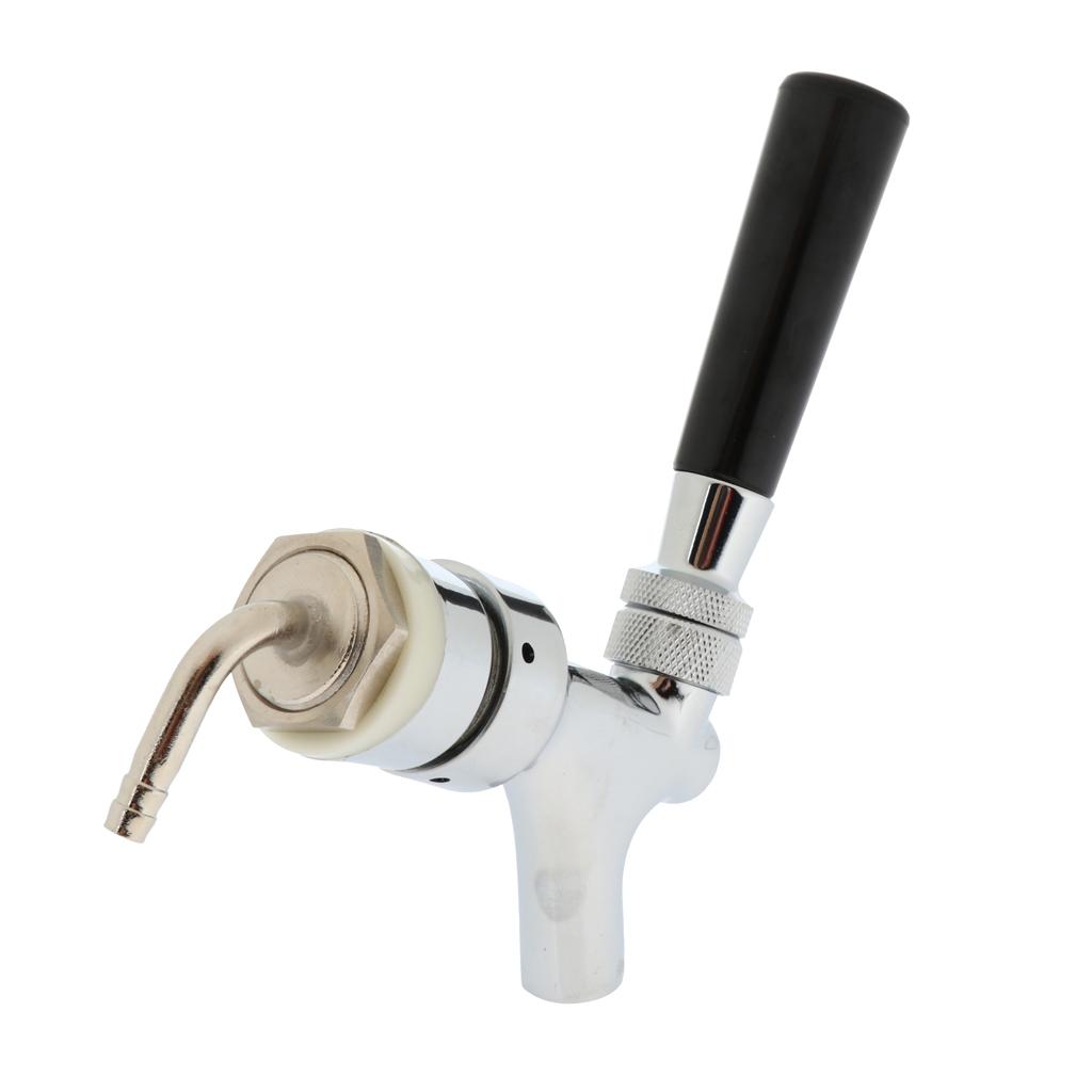 Draft Beer Keg Faucet Tap Kit Stainless Steel for Bar Hotel Restaurant