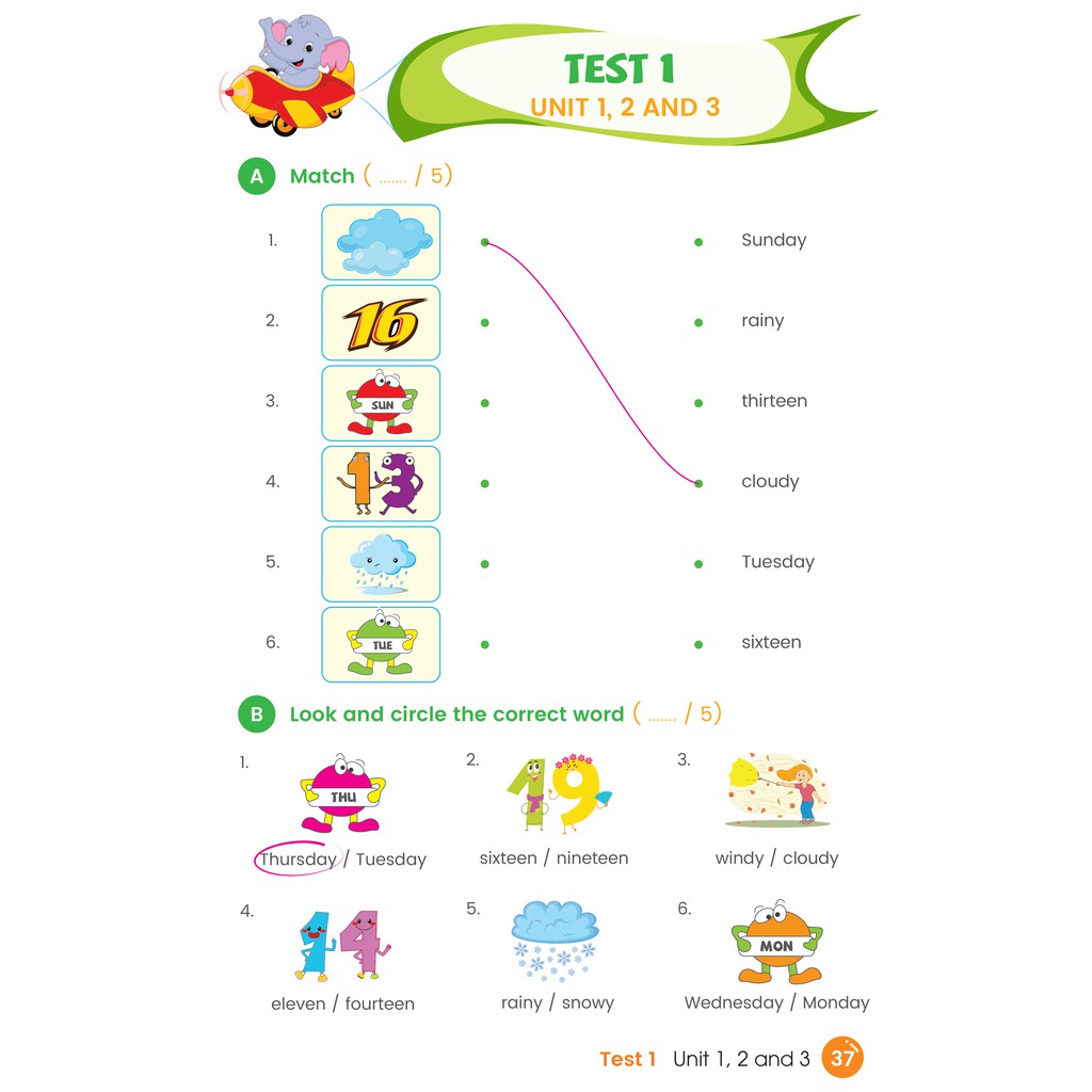 Quick Quick học nhanh toàn diện từ vựng tiếng Anh theo chủ đề lớp 2